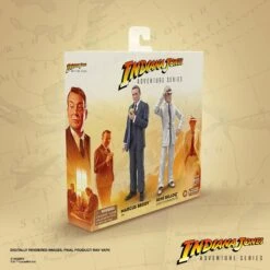 Hasbro Indiana Jones 6 Inch Exclusive Action Figure 2-Pack - Marcus Brody & Rene Belloq (Ark Showdown) 20 Hasbro Indiana Jones 6 Inch Exclusive Action Figure 2-Pack - Marcus Brody & Rene Belloq (Ark Showdown) -Hasbro Store f8844 45d1