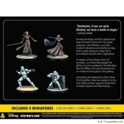 Atomic Mass Games Star Wars Shatterpoint: Plans And Preparations (General Luminara Unduli Squad) Expansion Pack 8 Atomic Mass Games Star Wars Shatterpoint: Plans And Preparations (General Luminara Unduli Squad) Expansion Pack -Hasbro Store ffgswp04 2