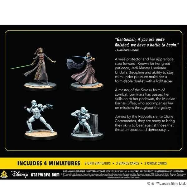 Atomic Mass Games Star Wars Shatterpoint: Plans And Preparations (General Luminara Unduli Squad) Expansion Pack 5 Atomic Mass Games Star Wars Shatterpoint: Plans And Preparations (General Luminara Unduli Squad) Expansion Pack - Image 3