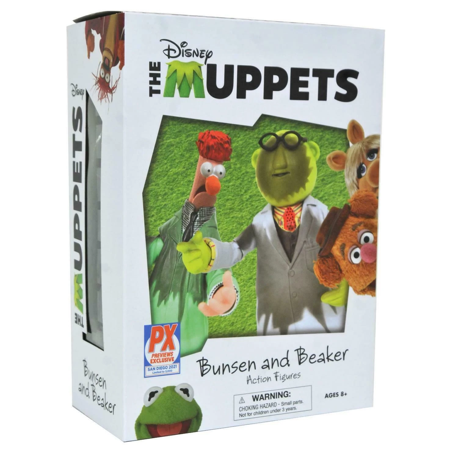 Diamond Select The Muppets Action Figure Box Set Lab Accident Bunsen & Beaker SDCC 2021 Previews Exclusive 5 Diamond Select The Muppets Action Figure Box Set Lab Accident Bunsen & Beaker SDCC 2021 Previews Exclusive - Image 3