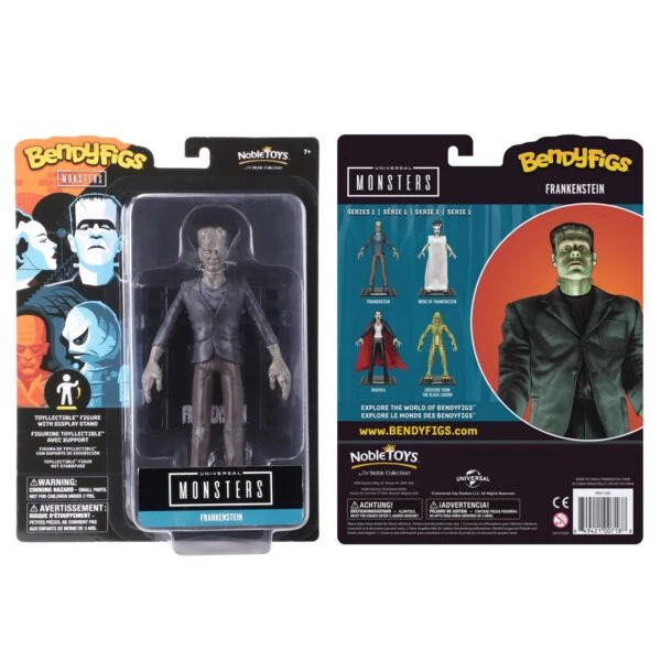 Noble Collection Universal Monsters Bendyfigs Action Figure - Frankenstein 5 Noble Collection Universal Monsters Bendyfigs Action Figure - Frankenstein - Image 3