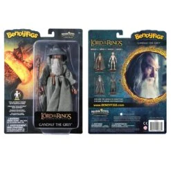 Noble Collection Lord Of The Rings Bendyfigs Action Figure - Gandalf The Grey -Hasbro Store gandalf nn2816 w pack