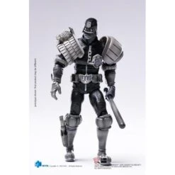 HIYA Toys Judge Dredd 1:18 Scale Action Figures - Judge Dredd (Black And White) -Hasbro Store hemj0200 1 800x800 1