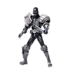 HIYA Toys Judge Dredd 1:18 Scale Action Figures - Judge Dredd (Black And White)