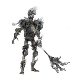 HIYA Toys Judge Dredd 1:18 Scale Action Figures - Black & White Judge Fire