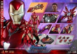 Iron Man Mark LXXXV Die Cast - Marvel Hot Toys Collectibles 1/6 Scale Action Figure -Hasbro Store ht904599 6
