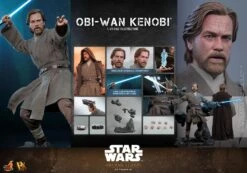 *PRE-ORDER Obi-Wan Kenobi - Star Wars: Obi-Wan Kenobi Hot Toys Exclusive Collectibles 1/6 Scale Action Figure -Hasbro Store ht911411 6