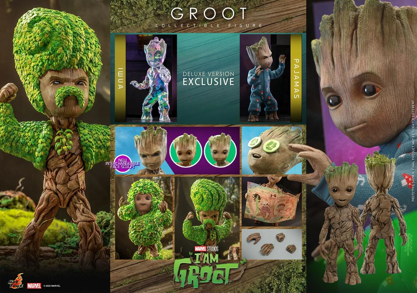 *PRE-ORDER Groot (Deluxe) - Marvel Hot Toys Collectibles 1/6 Scale Action Figure 9 *PRE-ORDER Groot (Deluxe) - Marvel Hot Toys Collectibles 1/6 Scale Action Figure - Image 7