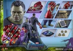 Hulk - Marvel Avengers: Endgame Hot Toys Collectibles 1/6 Scale Action Figure -Hasbro Store hulk sixth scale figure marvel gallery 5da4aef6b76dc