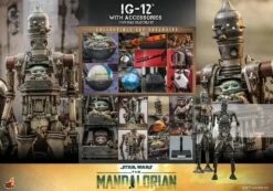 *PRE-ORDER IG-12 With Accessories (The Mandalorian) - Star Wars Hot Toys Collectibles 1/6 Scale Action Figure -Hasbro Store ig 12 with accessories star wars gallery 64909cd4ebc50