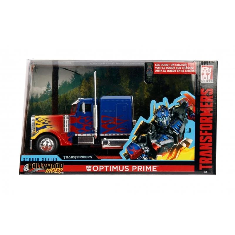 Jada Toys Transformers: TF1 Optimus Prime Hollywood Rides 1:24 Scale Die Cast Vehicle 3 Jada Toys Transformers: TF1 Optimus Prime Hollywood Rides 1:24 Scale Die Cast Vehicle