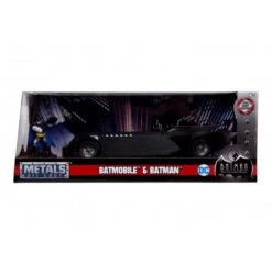 Jada Toys Batman The Animated Series - Batmobile With Batman Figure Hollywood Rides 1:24 Scale Die Cast Vehicle