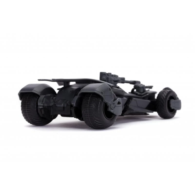 Jada Toys Justice League - Batmobile With Batman Figure Hollywood Rides 1:32 Scale Die Cast Vehicle 6 Jada Toys Justice League - Batmobile With Batman Figure Hollywood Rides 1:32 Scale Die Cast Vehicle - Image 4