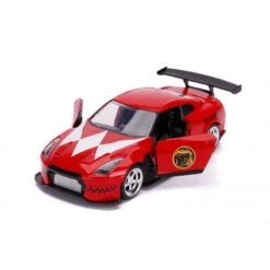 Jada Toys Power Rangers - 2009 Nissan GT-R Red Ranger Hollywood Rides 1:32 Scale Die Cast Vehicle -Hasbro Store ja31827 1 800x800 1