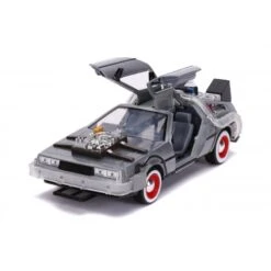 Jada Toys Back To The Future III - DeLorean Time Machine 1:24 Scale Jada Hollywood Rides Die Cast Vehicle -Hasbro Store ja32166 3 800x800 1