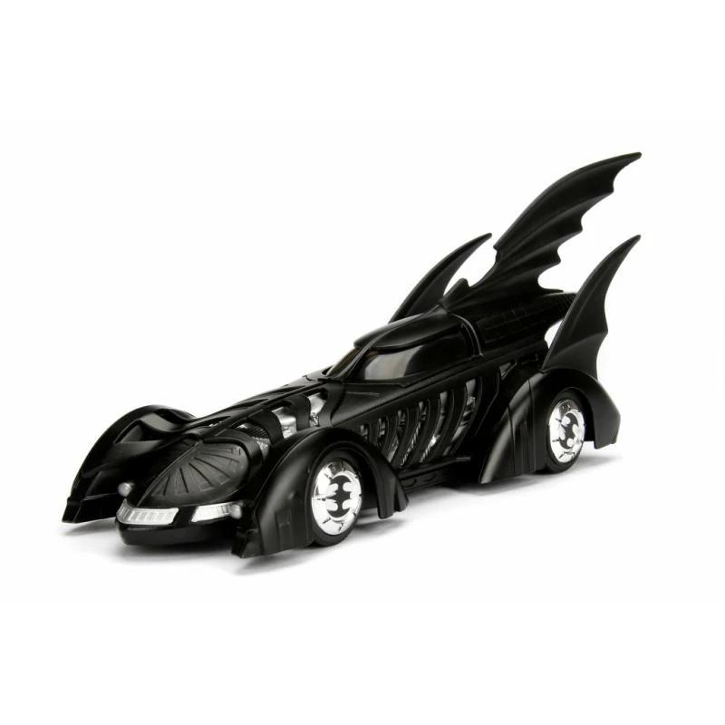 Jada Toys Batman Forever - Batmobile With Batman Figure Hollywood Rides 1:24 Scale Die Cast Vehicle 5 Jada Toys Batman Forever - Batmobile With Batman Figure Hollywood Rides 1:24 Scale Die Cast Vehicle - Image 3
