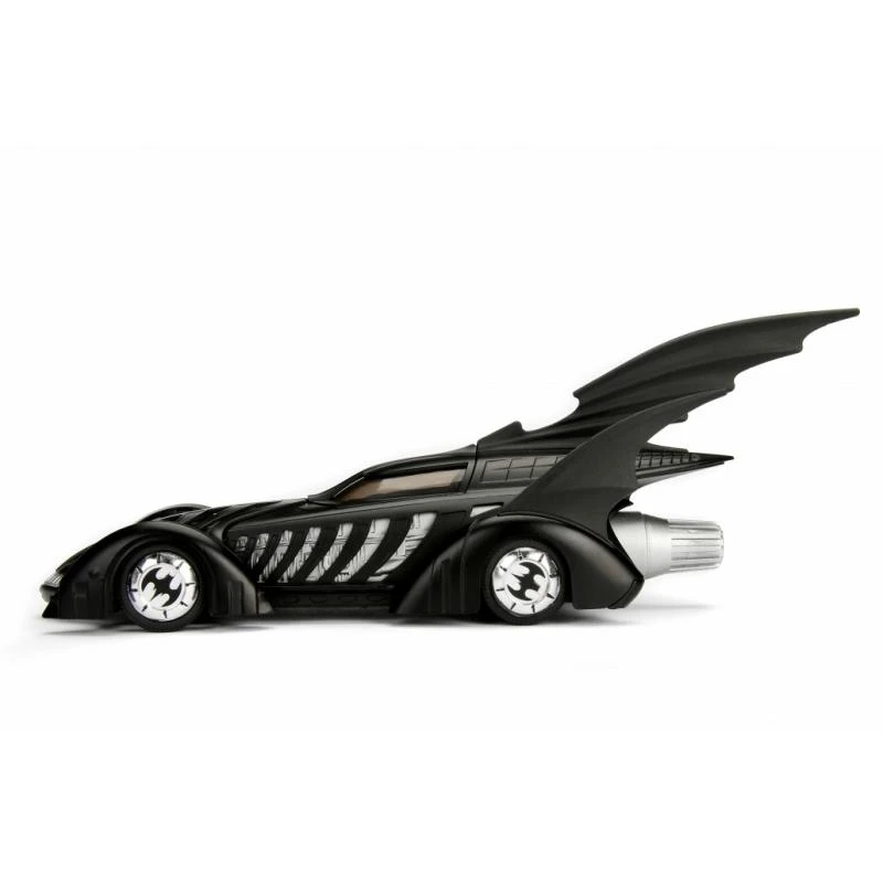 Jada Toys Batman Forever - Batmobile With Batman Figure Hollywood Rides 1:24 Scale Die Cast Vehicle 6 Jada Toys Batman Forever - Batmobile With Batman Figure Hollywood Rides 1:24 Scale Die Cast Vehicle - Image 4