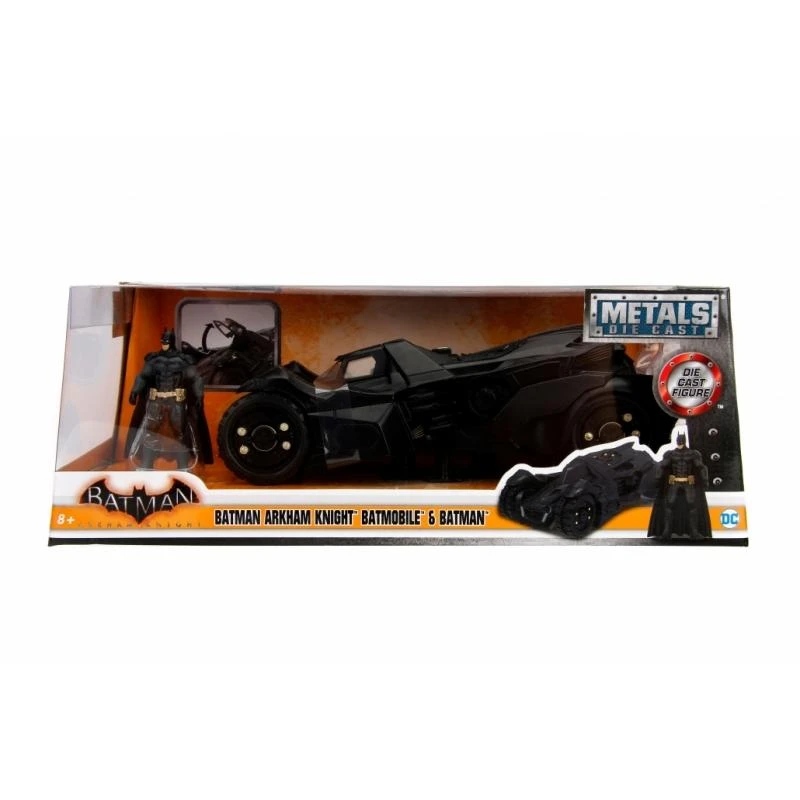 Jada Toys Batman Arkham Knight - Batmobile With Batman Figure 1:24 Scale Hollywood Rides Die Cast Vehicle 3 Jada Toys Batman Arkham Knight - Batmobile With Batman Figure 1:24 Scale Hollywood Rides Die Cast Vehicle