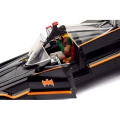 Jada Toys Batman 66 - Batmobile With Batman & Robin Figures Hollywood Rides 1:24 Scale Die Cast Vehicle -Hasbro Store ja98259 3 800x800 1