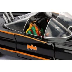 Jada Toys Batman 66 - Batmobile With Batman & Robin Figures Hollywood Rides 1:24 Scale Die Cast Vehicle -Hasbro Store ja98259 4 800x800 1