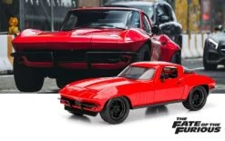 Jada Toys Fast & Furious - Letty's 1966 Chevrolet Corvette C2 Sting Ray (Red) Hollywood Rides 1:24 Scale Die Cast Vehicle -Hasbro Store ja98298 banner