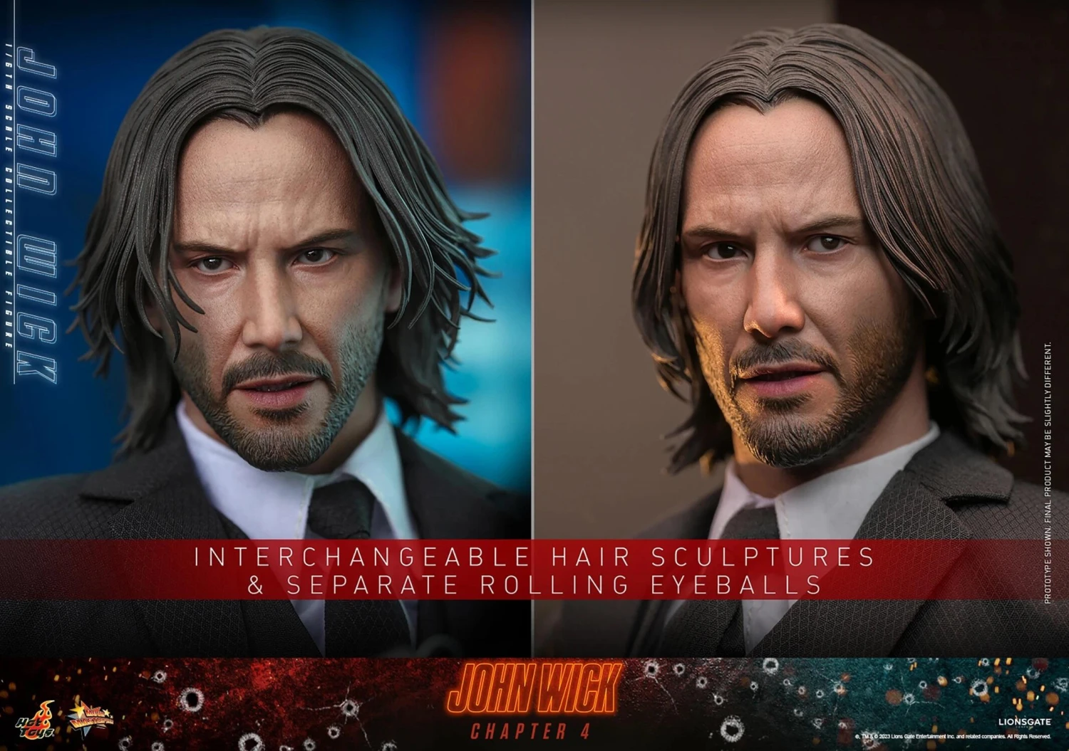 *PRE-ORDER John Wick - John Wick: Chapter 4 Hot Toys Collectibles 1/6 Scale Action Figure 5 *PRE-ORDER John Wick - John Wick: Chapter 4 Hot Toys Collectibles 1/6 Scale Action Figure - Image 3