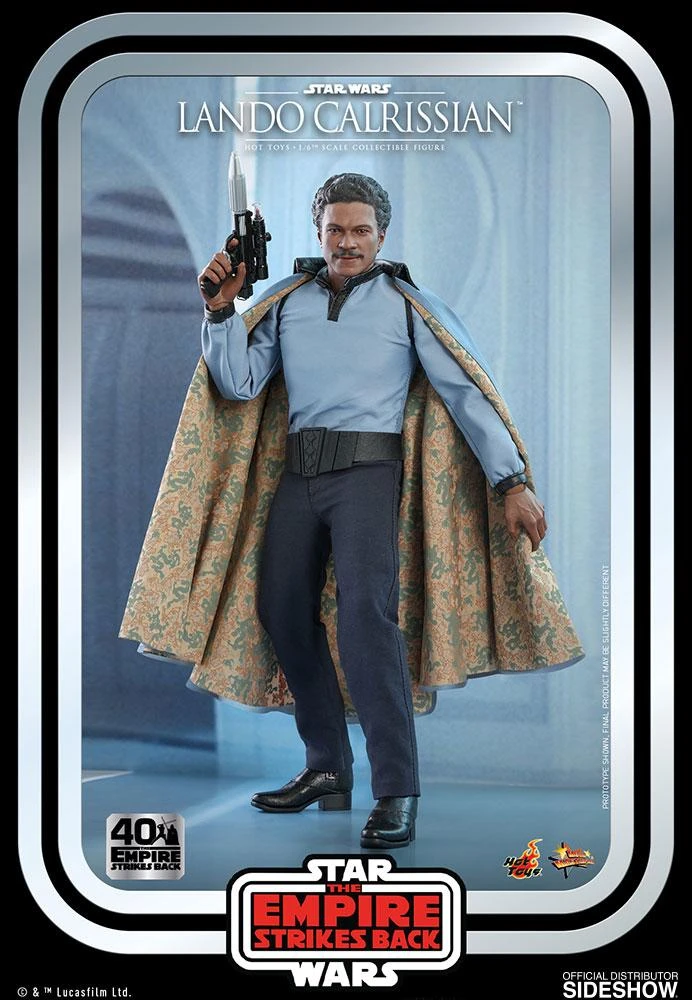 Lando Calrissian (Empire Strikes Back) - Star Wars Hot Toys Collectibles 1/6 Scale Action Figure 3 Lando Calrissian (Empire Strikes Back) - Star Wars Hot Toys Collectibles 1/6 Scale Action Figure