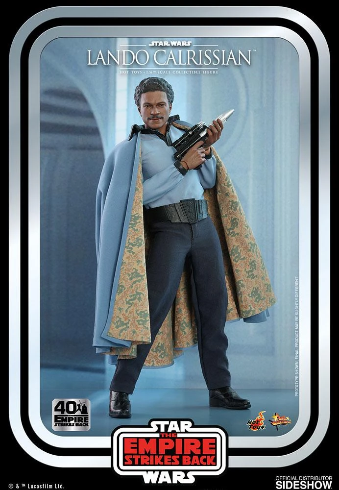 Lando Calrissian (Empire Strikes Back) - Star Wars Hot Toys Collectibles 1/6 Scale Action Figure 4 Lando Calrissian (Empire Strikes Back) - Star Wars Hot Toys Collectibles 1/6 Scale Action Figure - Image 2