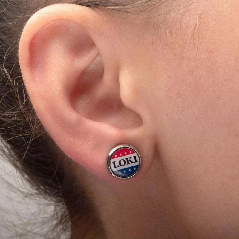 Marvel Loki Stud Earring Set 4 Marvel Loki Stud Earring Set - Image 2