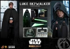 Luke Skywalker (The Mandalorian) - Star Wars Hot Toys Collectibles 1/6 Scale Action Figure -Hasbro Store luke skywalker star wars gallery 61084742cb2f3