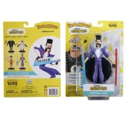 Noble Collection Minions Bendyfigs Action Figure - Balthazar Bratt -Hasbro Store nn1116 b