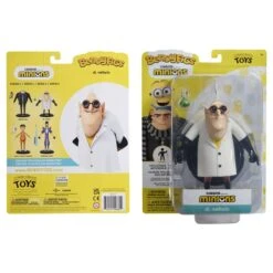 Noble Collection Minions Bendyfigs Action Figure - Dr. Nefario -Hasbro Store nn1117 b