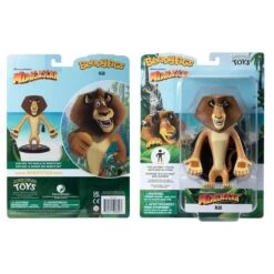 Noble Collection Madagascar Bendyfigs Action Figure - Alex The Lion -Hasbro Store nn1150 b w