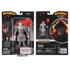 Noble Collection IT Bendyfigs Action Figure - Pennywise The Clown 7 Noble Collection IT Bendyfigs Action Figure - Pennywise The Clown -Hasbro Store nn1811 b w