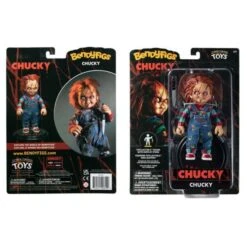 Noble Collection Child's Play Bendyfigs Action Figure - Chucky 7 Noble Collection Child's Play Bendyfigs Action Figure - Chucky -Hasbro Store nn3481 b w 600x600 1