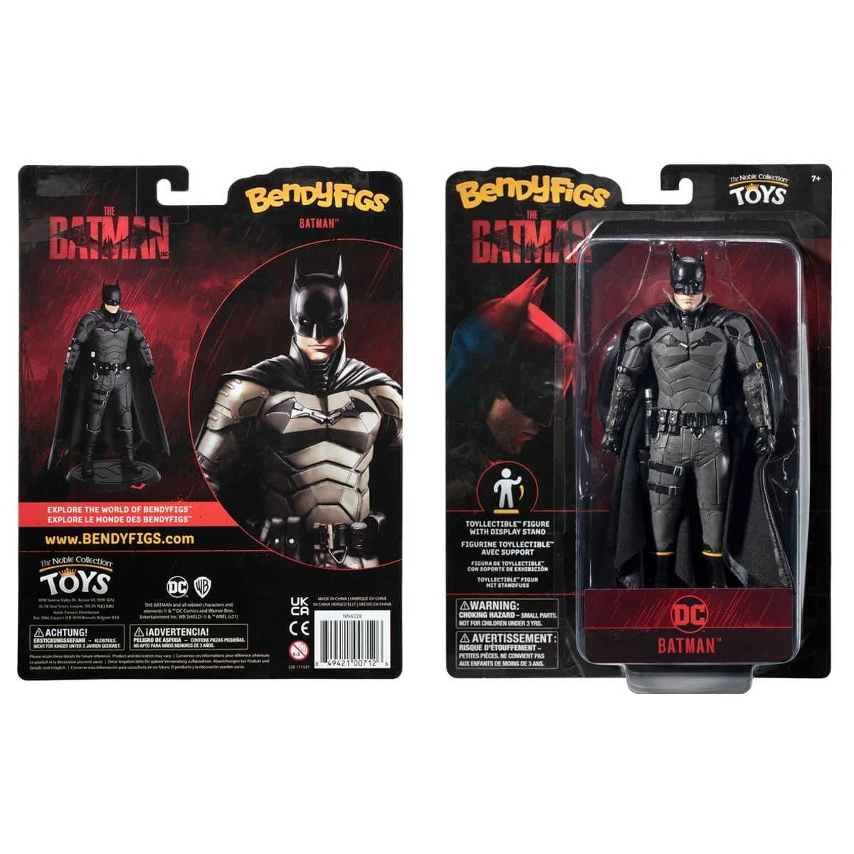 Noble Collection The Batman Bendyfigs Action Figure - Batman 5 Noble Collection The Batman Bendyfigs Action Figure - Batman - Image 3