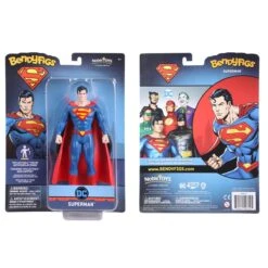 Noble Collection DC Bendyfigs Action Figure - Superman 7 Noble Collection DC Bendyfigs Action Figure - Superman -Hasbro Store nn4403 b w
