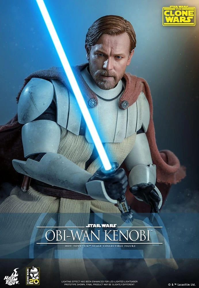 *PRE-ORDER Obi-Wan Kenobi (Clone Wars) - Star Wars: The Clone Wars Hot Toys Collectibles 1/6 Scale Action Figure 3 *PRE-ORDER Obi-Wan Kenobi (Clone Wars) - Star Wars: The Clone Wars Hot Toys Collectibles 1/6 Scale Action Figure