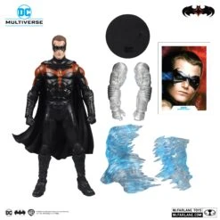 McFarlane *PRE-ORDER DC Multiverse Batman & Robin Movie 7 Inch Action Figure Build-A Wave 11 - Robin -Hasbro Store robin logo 02