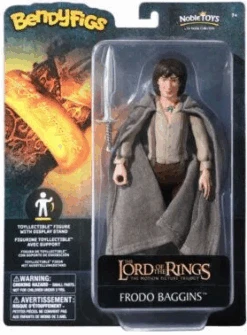 Noble Collection Lord Of The Rings Bendyfigs Action Figure - Frodo Baggins