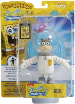 Noble Collection Spongebob Bendyfigs Action Figure - Sandy Cheeks