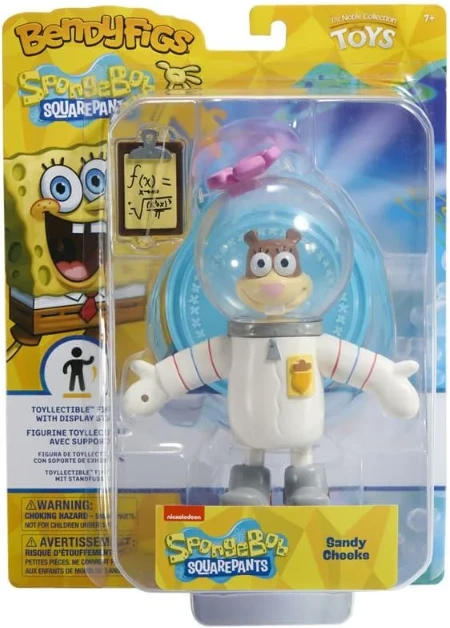 Noble Collection Spongebob Bendyfigs Action Figure - Sandy Cheeks 3 Noble Collection Spongebob Bendyfigs Action Figure - Sandy Cheeks