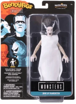 Noble Collection Universal Monsters Bendyfigs Action - Bride Of Frankenstein