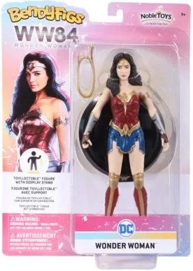 Noble Collection Wonder Woman 84 Bendyfigs Action Figure - Wonder Woman 3 Noble Collection Wonder Woman 84 Bendyfigs Action Figure - Wonder Woman
