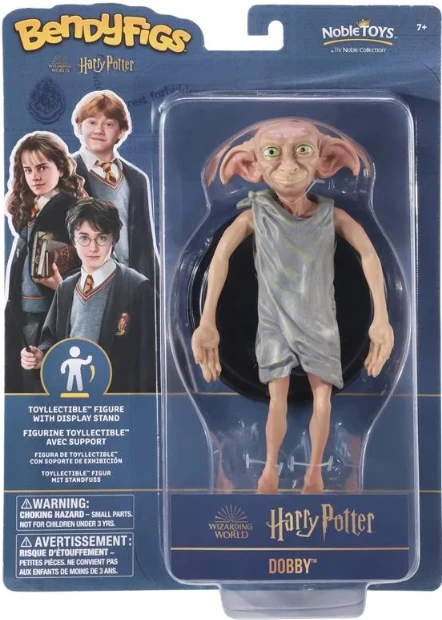 Noble Collection Harry Potter Bendyfigs Action Figure - Dobby 3 Noble Collection Harry Potter Bendyfigs Action Figure - Dobby