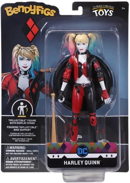 Noble Collection DC Bendyfigs Action Figure - Harley Quinn Rebirth 3 Noble Collection DC Bendyfigs Action Figure - Harley Quinn Rebirth