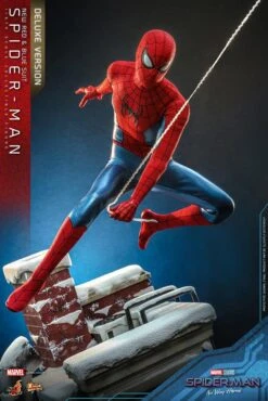 *PRE-ORDER Spider-Man Deluxe - Spider-Man: No Way Home Marvel Hot Toys Collectibles 1/6 Scale Action Figure -Hasbro Store spider man new red and blue suit deluxe version marvel gallery 6 2