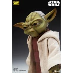 Yoda (Clone Wars) - Star Wars Sideshow Collectibles 1/6 Scale Action Figure 11 Yoda (Clone Wars) - Star Wars Sideshow Collectibles 1/6 Scale Action Figure -Hasbro Store ss100464 4 800x800 1