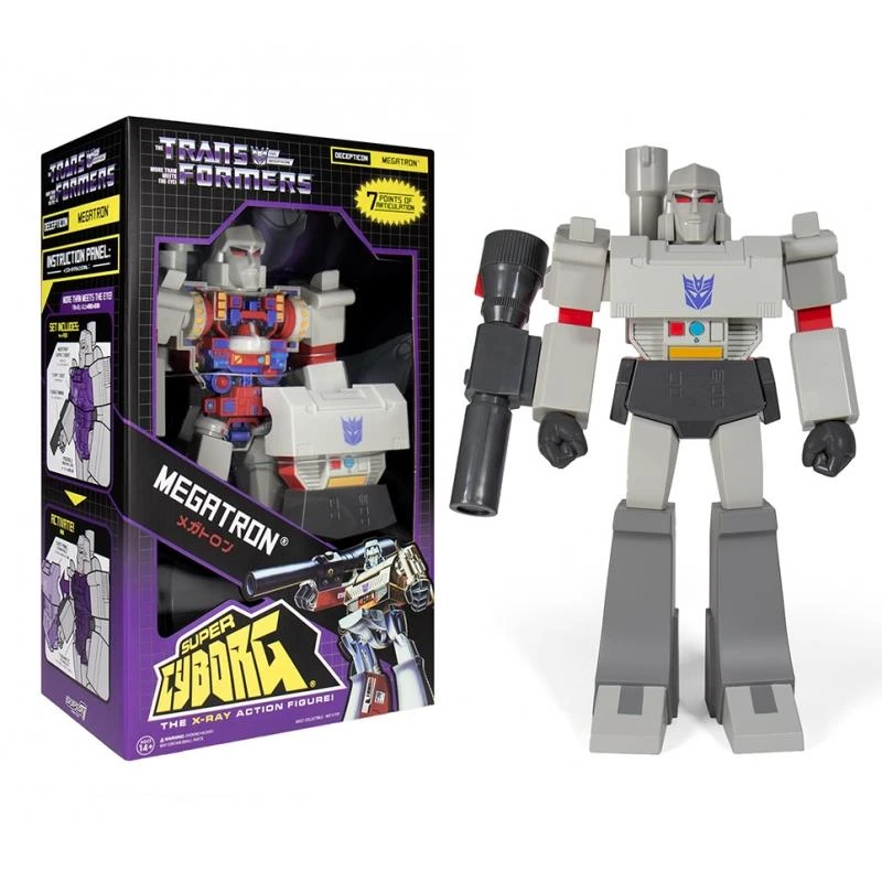 SUPER7 Transformers Super Cyborg Action Figure - Megatron 3 SUPER7 Transformers Super Cyborg Action Figure - Megatron
