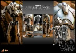 *PRE-ORDER B2 Super Battle Droid- Star Wars: Attack Of The Clones 20th Anniversary Hot Toys Collectibles 1/6 Scale Action Figure -Hasbro Store super battle droid star wars gallery 63b4748c7d28f